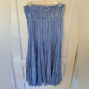 Philosophy crinkle skirt size M NWT